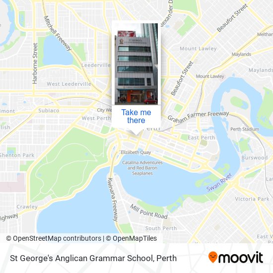 Mapa St George's Anglican Grammar School