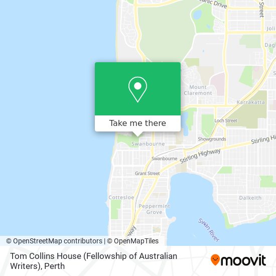 Tom Collins House (Fellowship of Australian Writers) map