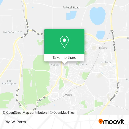 Big W map
