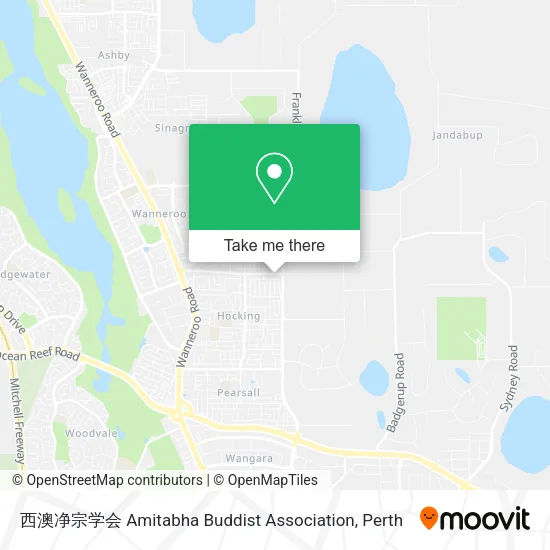 西澳净宗学会 Amitabha Buddist Association map