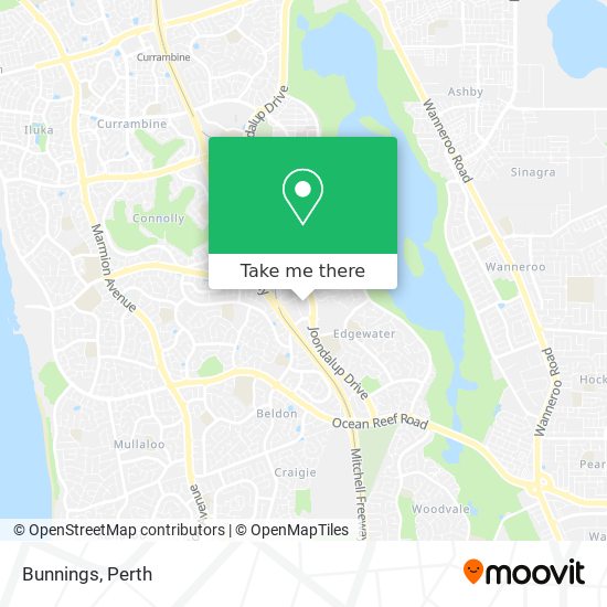 Mapa Bunnings