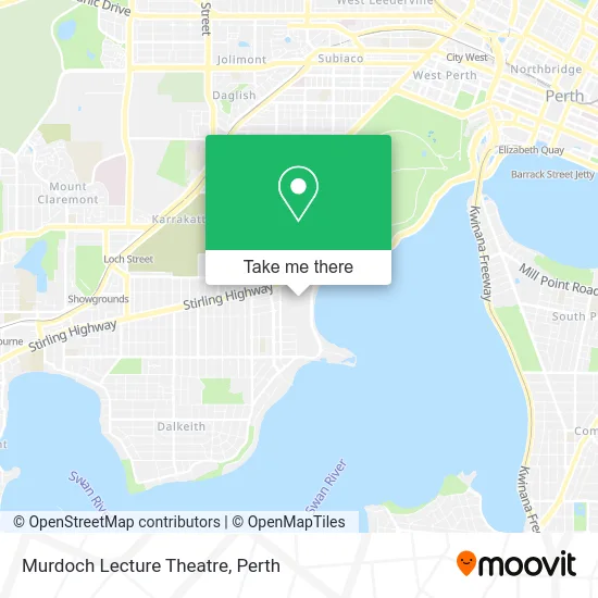 Mapa Murdoch Lecture Theatre