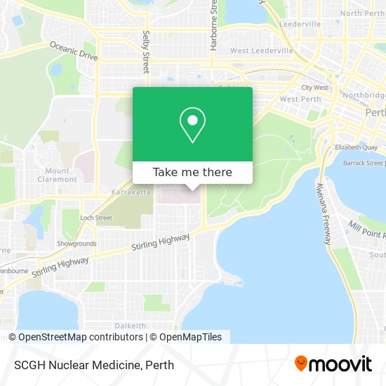 SCGH Nuclear Medicine map