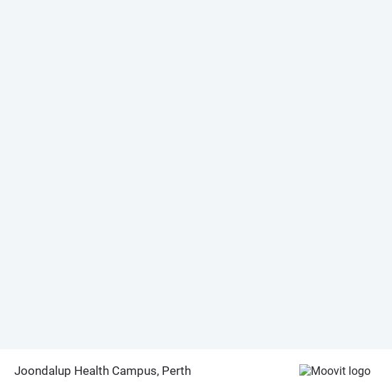 Joondalup Health Campus map