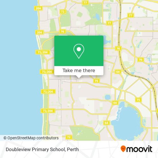Doubleview Primary School map