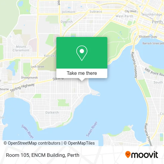 Mapa Room 105, ENCM Building