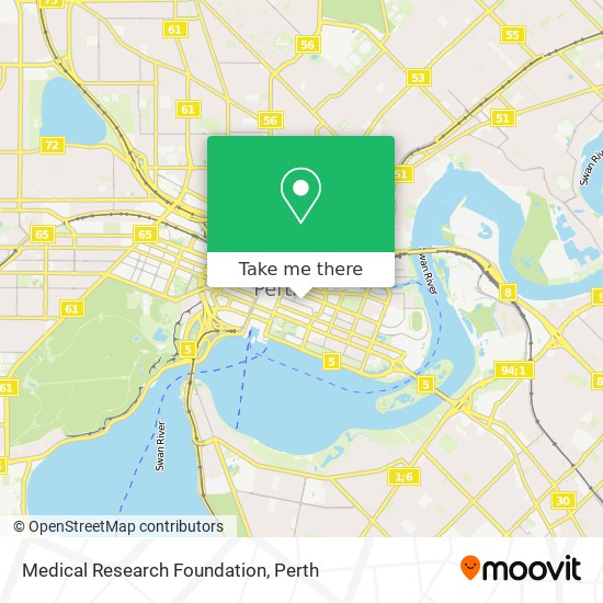 Medical Research Foundation map