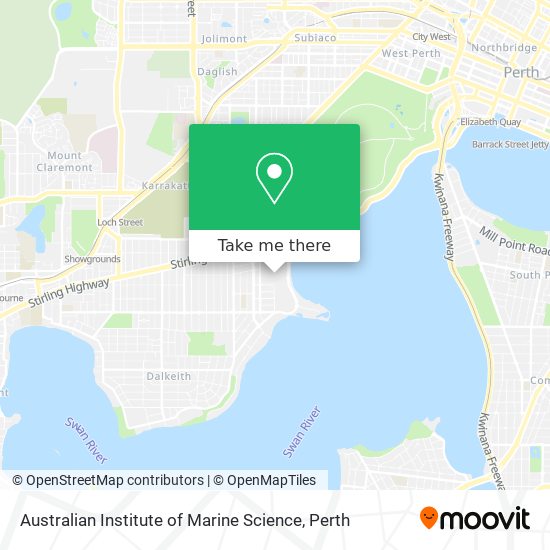 Mapa Australian Institute of Marine Science