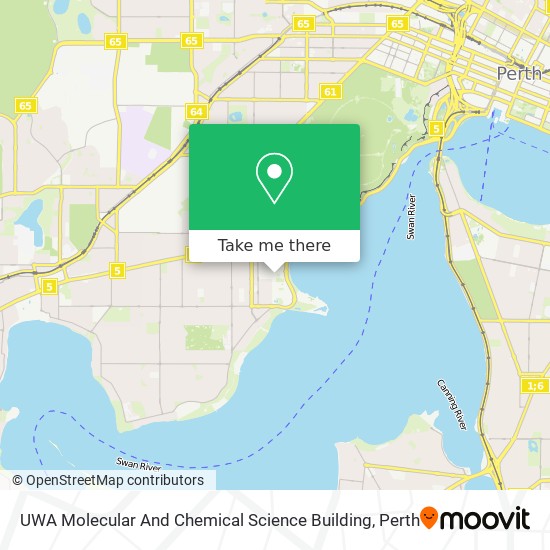 UWA Molecular And Chemical Science Building map