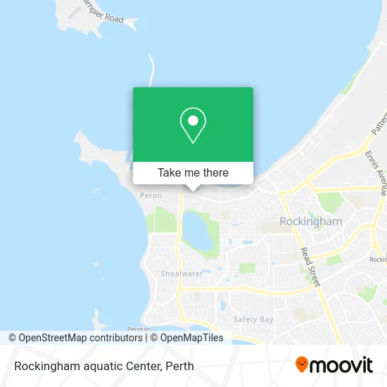 Mapa Rockingham aquatic Center