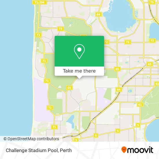 Challenge Stadium Pool map