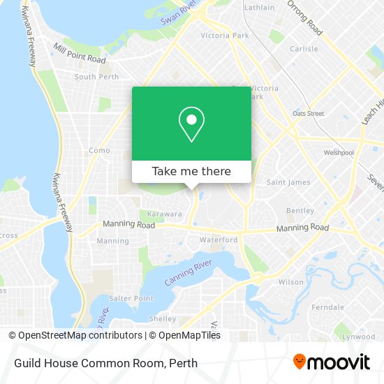 Guild House Common Room map