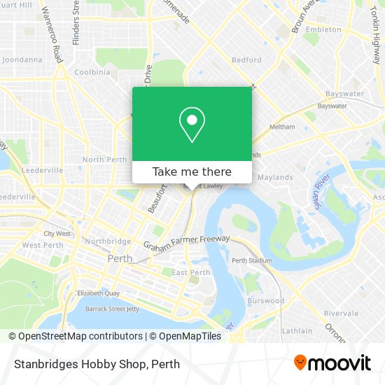 Stanbridges Hobby Shop map