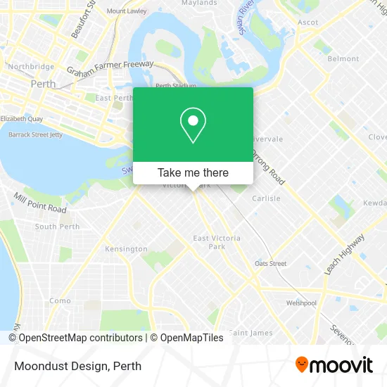 Mapa Moondust Design