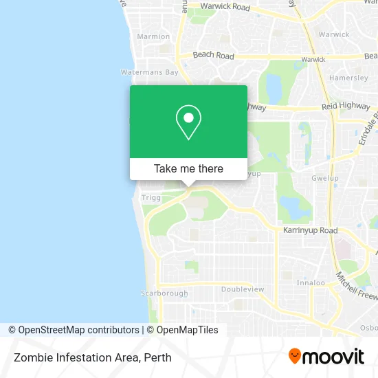 Mapa Zombie Infestation Area