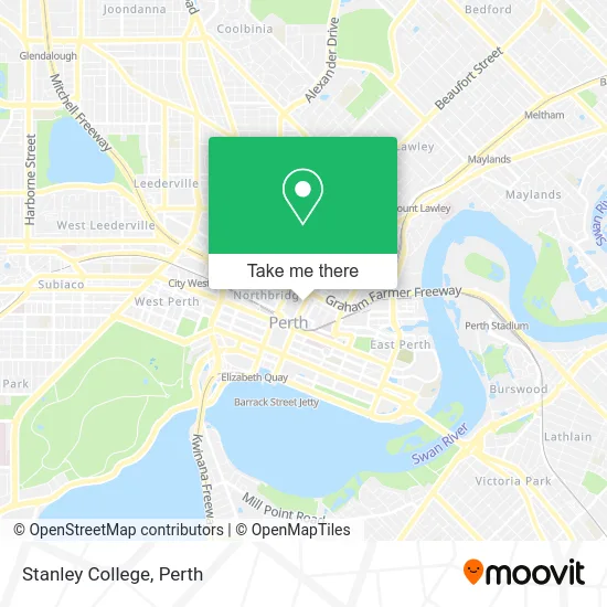 Mapa Stanley College