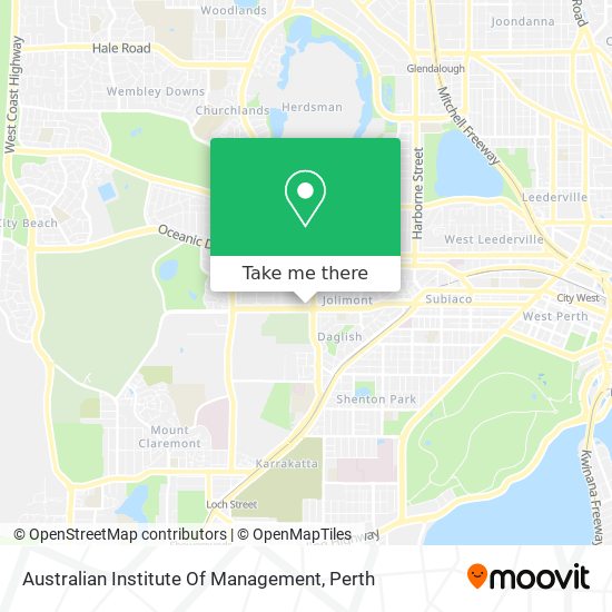 Mapa Australian Institute Of Management