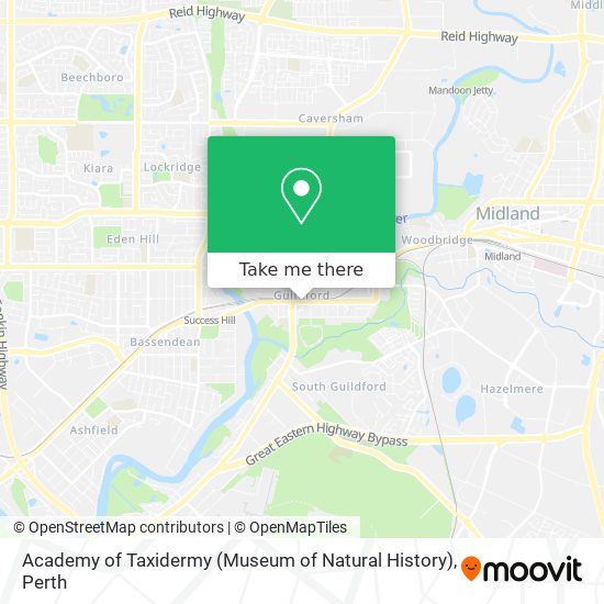 Academy of Taxidermy (Museum of Natural History) map