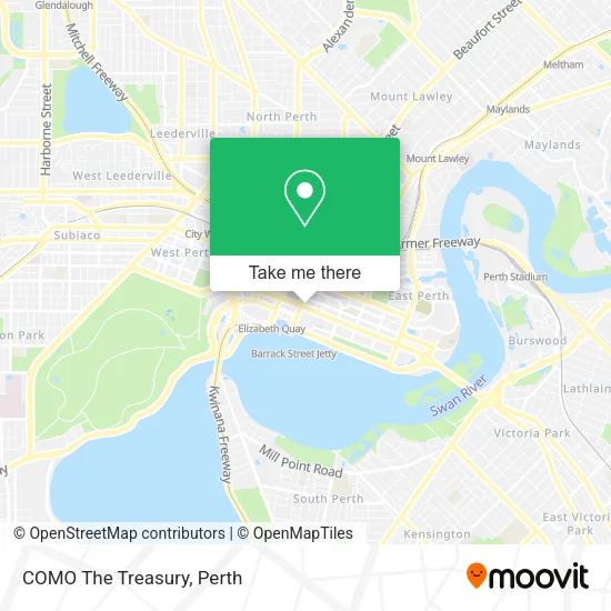 COMO The Treasury map