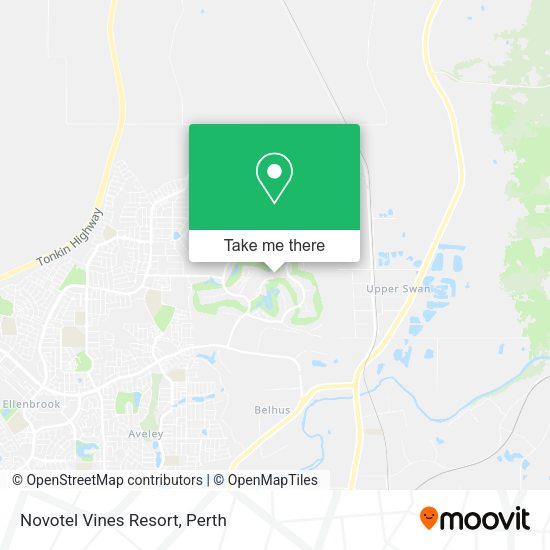 Novotel Vines Resort map