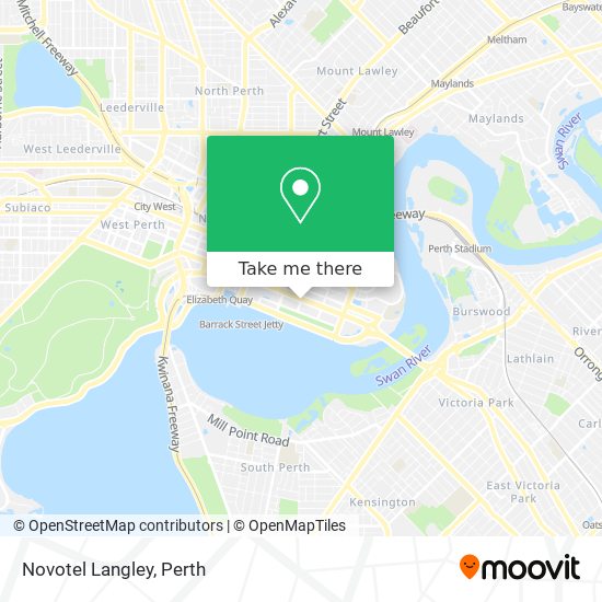 Novotel Langley map