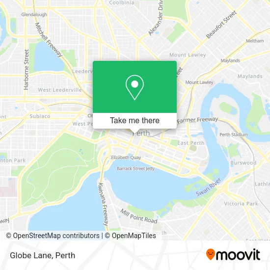 Globe Lane map