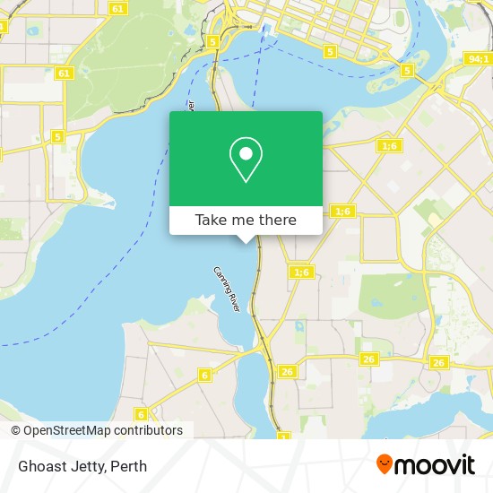 Ghoast Jetty map