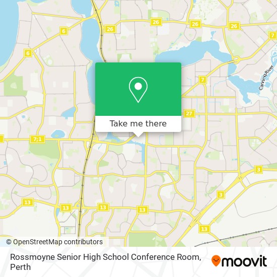 Rossmoyne Senior High School Conference Room map