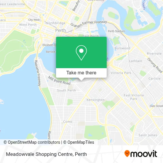 Mapa Meadowvale Shopping Centre