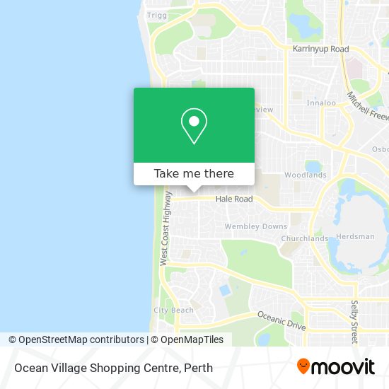 Ocean Village Shopping Centre map