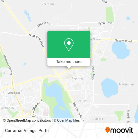 Mapa Carramar Village