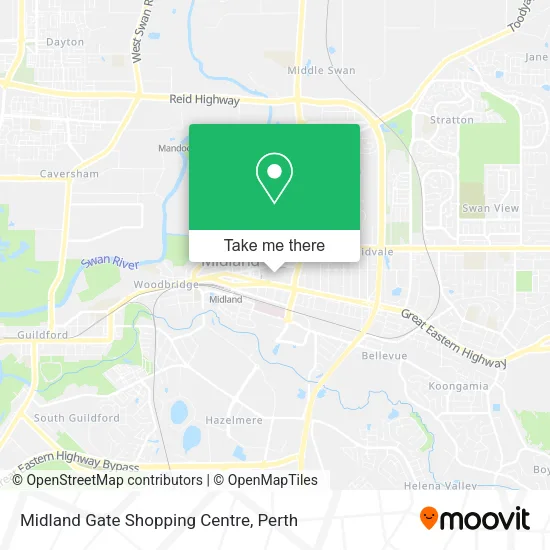 Midland Gate Shopping Centre map