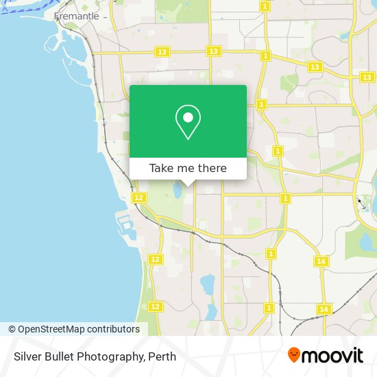 Silver Bullet Photography map