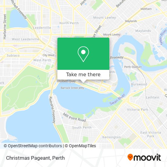 Christmas Pageant map