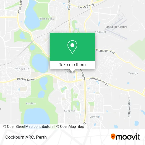 Mapa Cockburn ARC