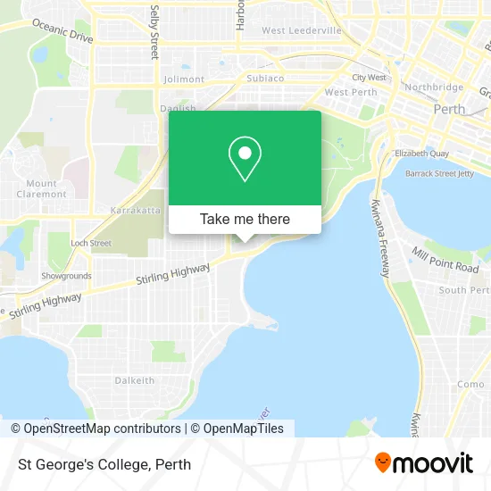 St George's College map