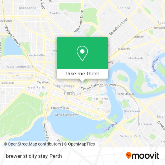 brewer st city stay map