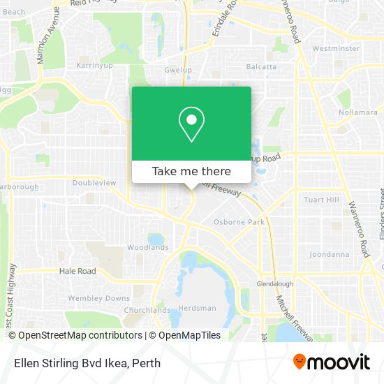 Ellen Stirling Bvd Ikea map