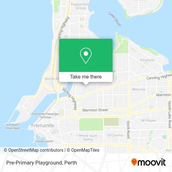 Mapa Pre-Primary Playground