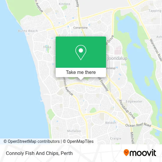 Mapa Connoly Fish And Chips