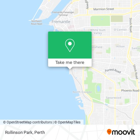 Rollinson Park map