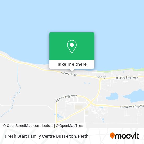 Fresh Start Family Centre Busselton map