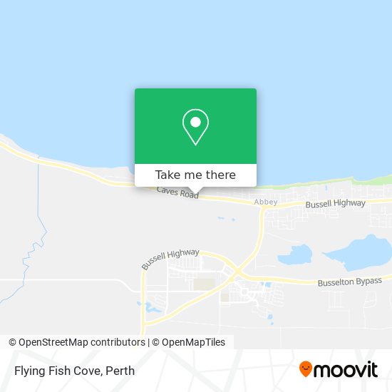 Flying Fish Cove map