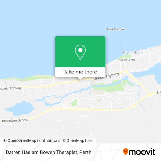 Darren Haslam Bowen Therapist map
