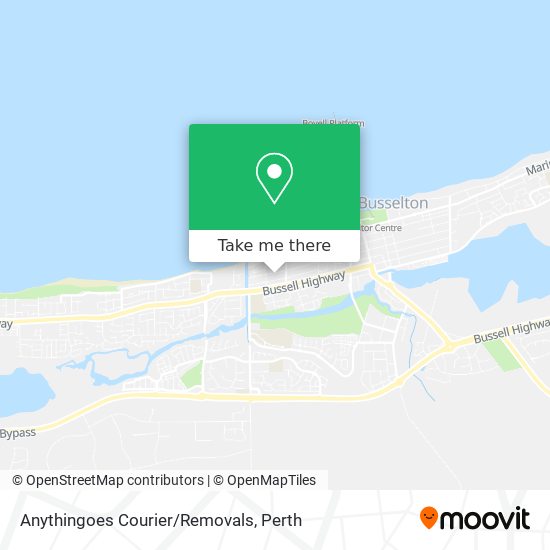 Anythingoes Courier/Removals map