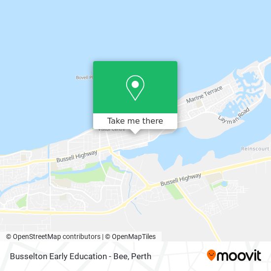 Busselton Early Education - Bee map