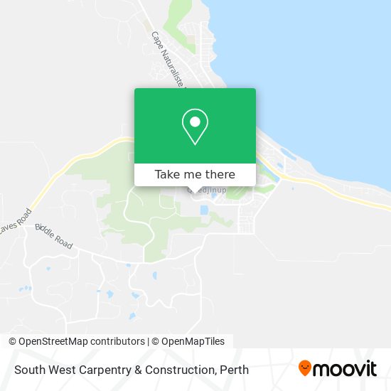 South West Carpentry & Construction map