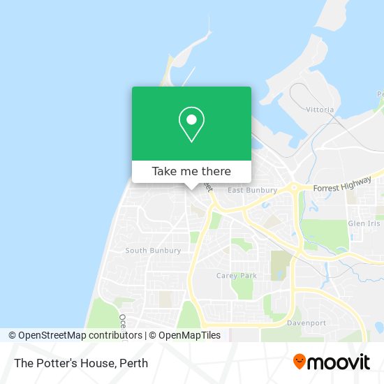 The Potter's House map