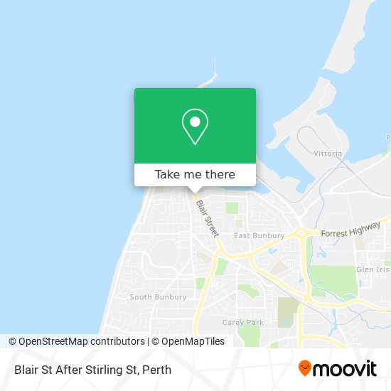 Blair St After Stirling St map