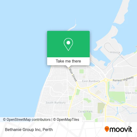 Mapa Bethanie Group Inc